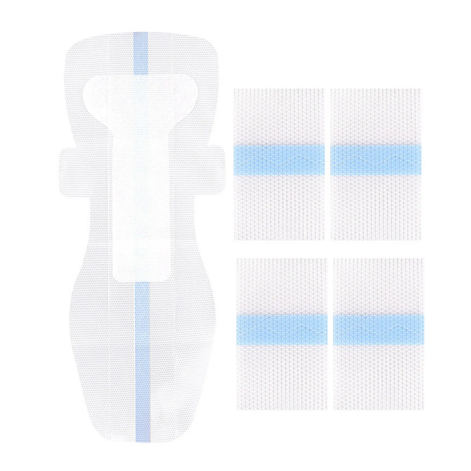 240mm Invisible Silicone Waterproof Stickers for Swimming Reusable Intimate Care Patches for Beach Activities 4 core replacement