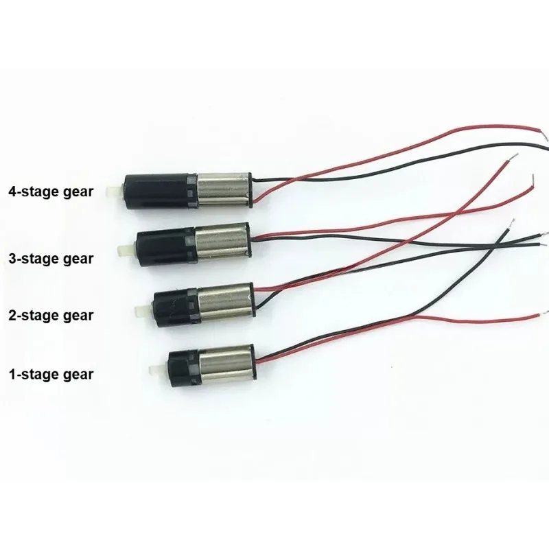 6mm Hollow Cup Planetary Reduction Motor Ultra Small Reduction Motor DC Micro Motor Four Stage Reduction Optional