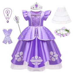 Sofia Costume the First Dress for Girls Princess Costumes Children Princess Dress Birthday Party Sophia Kids Prom Dresses