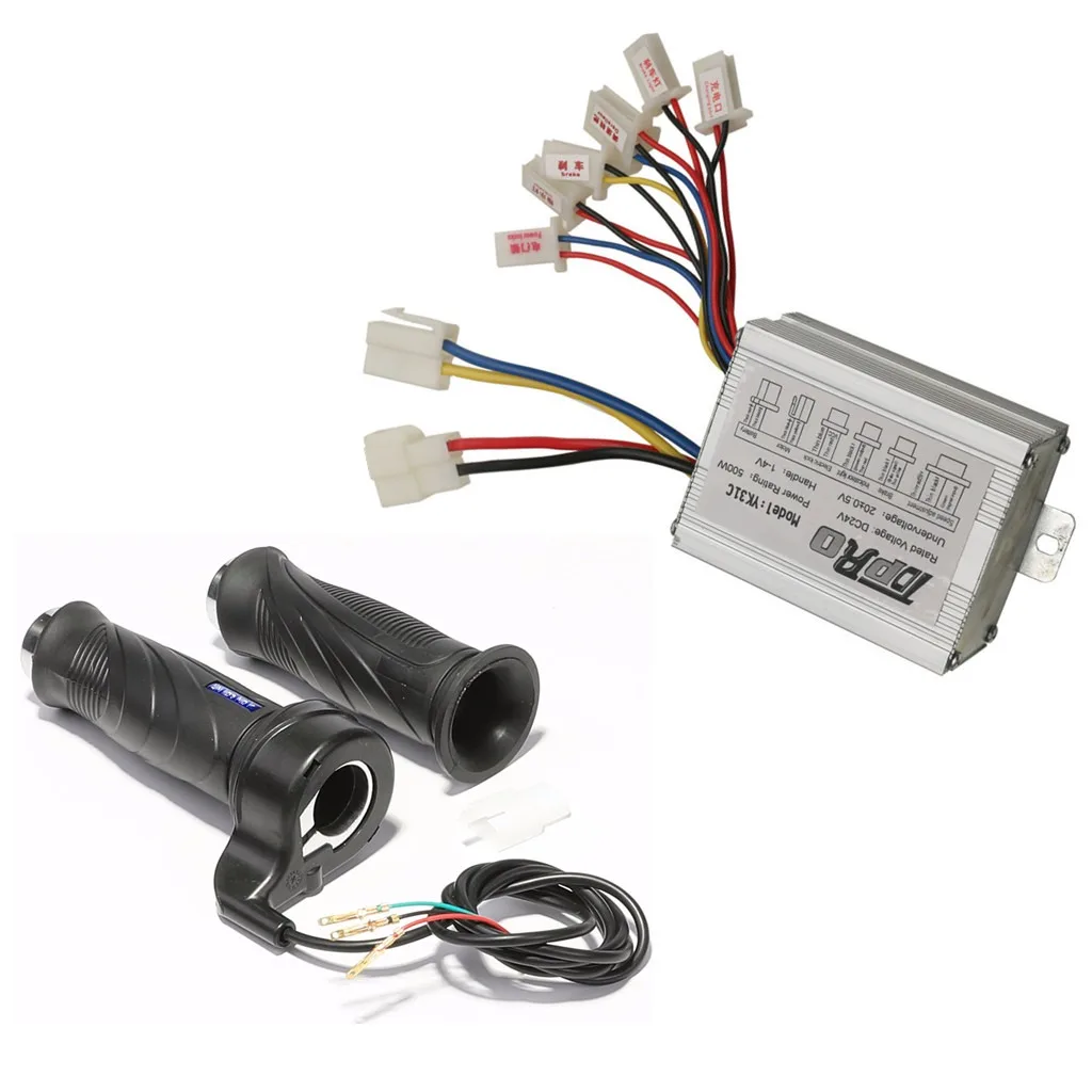 36V 800W Brush Motor Speed Controller Throttle Grips For Electric bike Scooter Electric Quad ATV