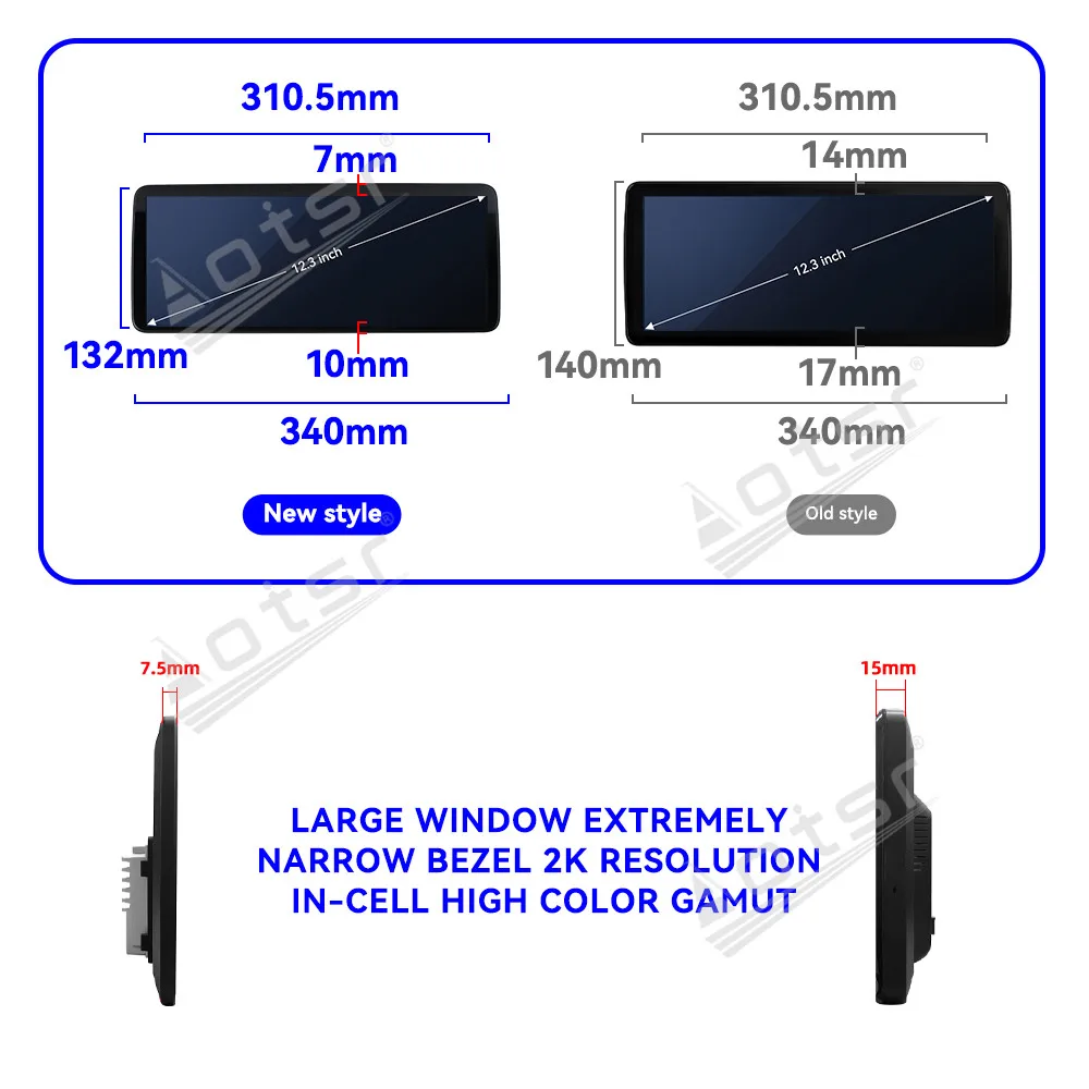 

12.3 Inch Android 13 CarPlay Car Radio For Toyota Harrier 2022-2024 Touch Screen Multimedia Player GPS Navigation Head Unit DSP