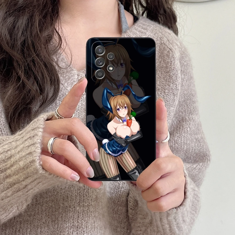 High School DXD Venelana Cell Phone Case for Samsung Galaxy A91 73 71 70 54 53 52 34 24 23 21 S 5G Black Soft Phone Cover Shell