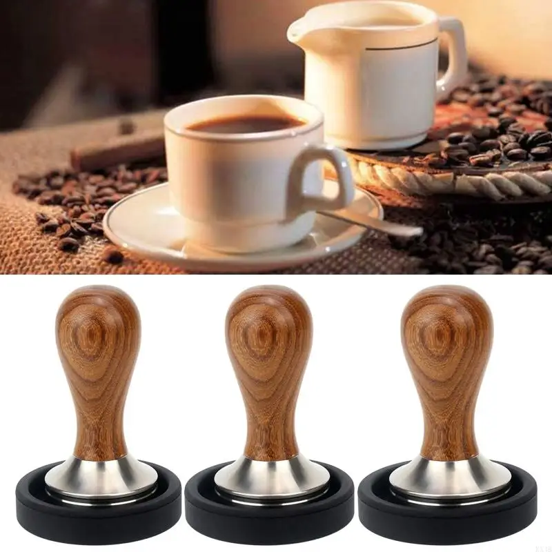 عبث القهوة KX4B مع نابض معايرة Espresso يدوية العبث بودرة مسح مسحوق