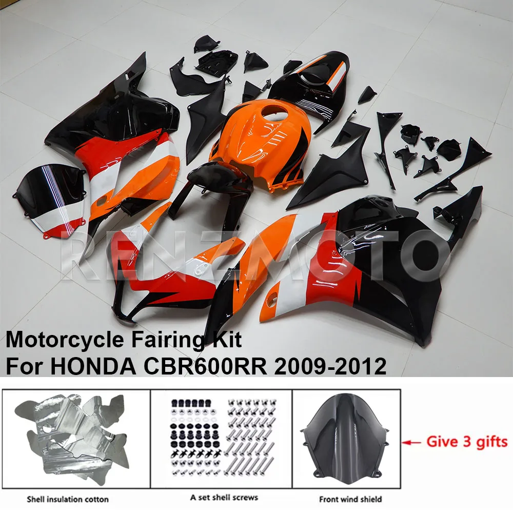 

For HONDA CBR600RR 2009-2012 Fairing H0609-119a Motorcycle Kit Body Kits Decorative Plastic Guards Accessories Shells