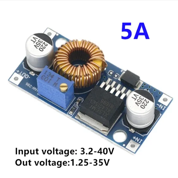 Регулируемый DC-DC LM2596 XL6009 XL4015 понижающий модуль 3A 4A 5A понижающий модуль регулятора источника питания