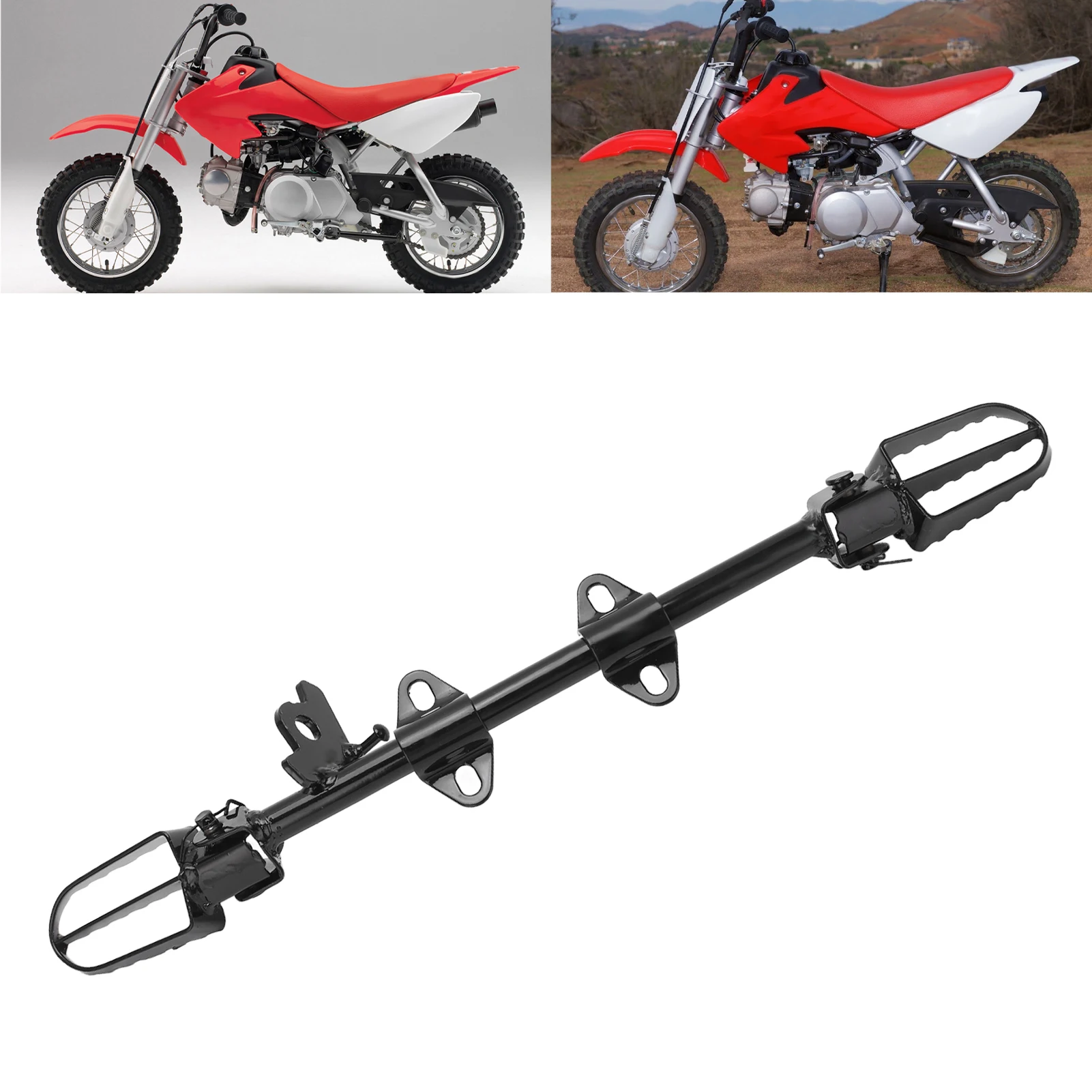 Sturdy and durable footpeg bracket: suitable for off-road motorcycles of multiple brands such as SDG and SSR.high duty alloy