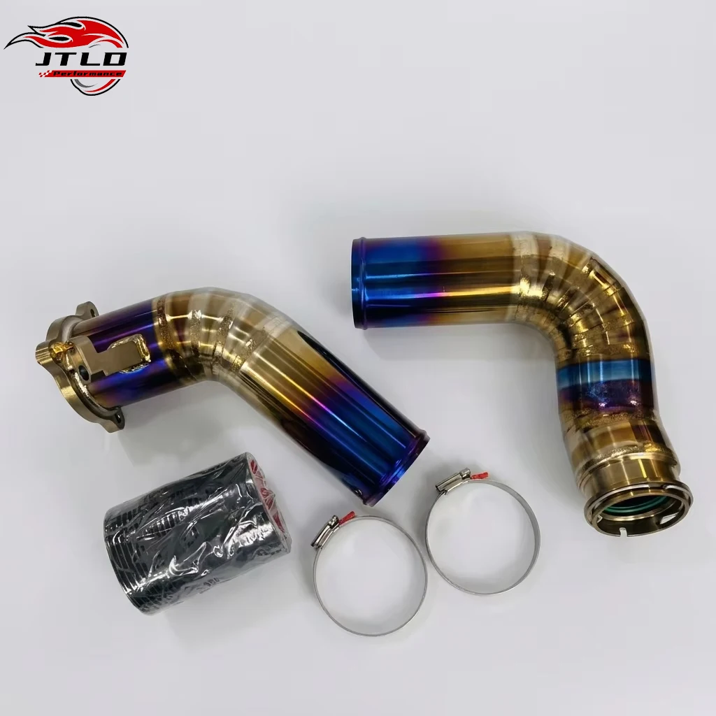 Titanium Charge Pipe Set For BMW B48 Engine 2.0T Turbo 320i 330i 430i G20 G22 F30 F32 High Flow Performance Upgrade