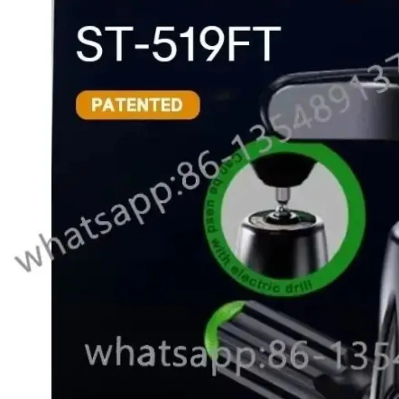ST-519FT Eccentric Tube Flaring Tool Kit, Metric & Imperial Copper Pipe Expander, Air Conditioning Refrigeration Flaring Tool