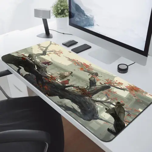 Imagen 2 del producto Sekiro-alfombrilla de ratón para ordenador Gaming, alfombrilla grande de 900x400 para Gamer, XXL, para escritorio y teclado