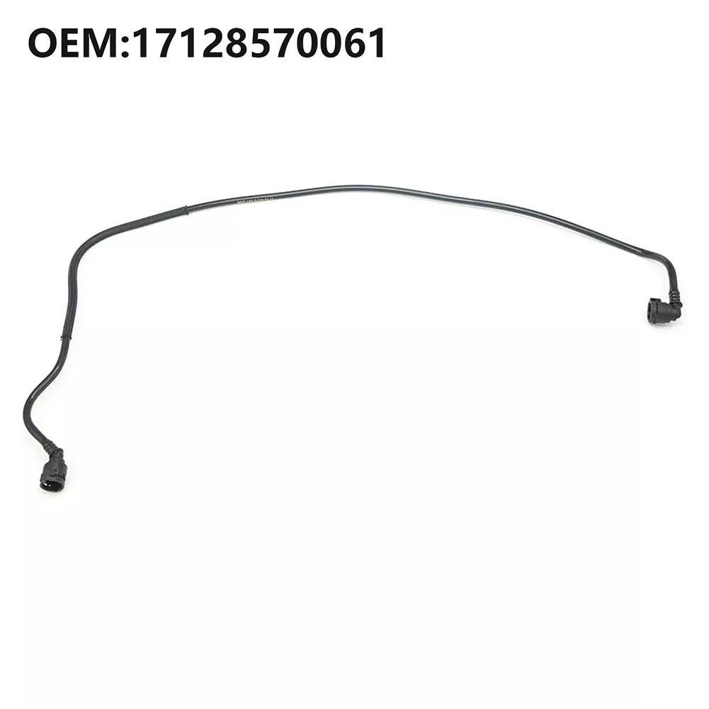 Car Maintenance Black Expansion Tank Vent Hose Water Hose 104.5cm Length 16.8mm Inner Diameter Easy Installation