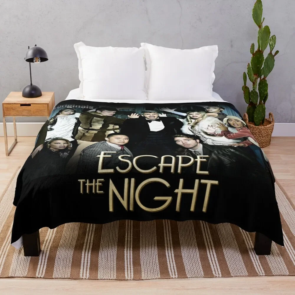 Escape The Night Season 1 Throw Blanket christmas decoration Luxury Designer Furry Plaid Blankets