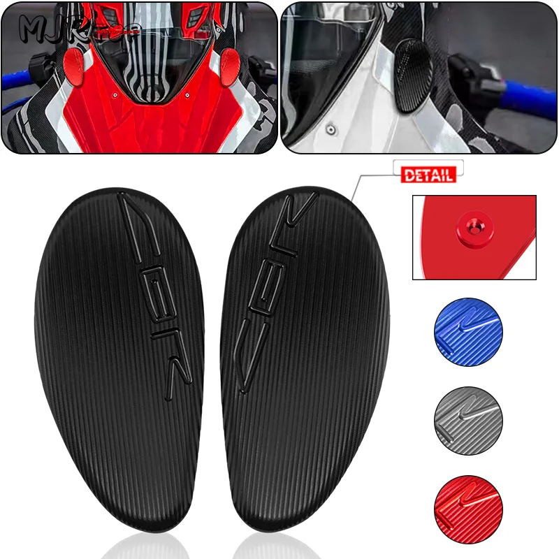 

2024 Mirror Hole Cover For CBR1000RR CBR1000RR-R CBR1000RR-R SP 2008-2024 Motorcycle Windscreen Driven Mirror Eliminators Cap