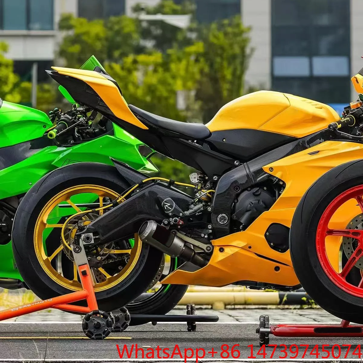 Motorcycle Accessories Front & Rear Wheel Wheels Rim Aluminum Alloy For MOTORBIKES YZF-R6 ModelsZhang Xue Same‑Style Motorcycle