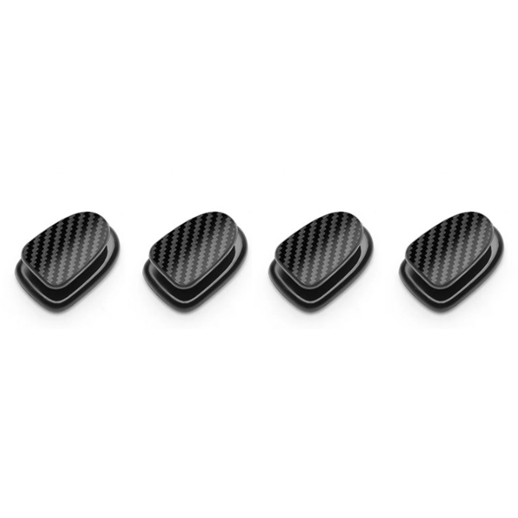 4 of Mini Car Hooks Interior Storage Holder for USB Cable Headphone Key Self-Adhesive Dashboard Hanging Hook Auto Accessorie