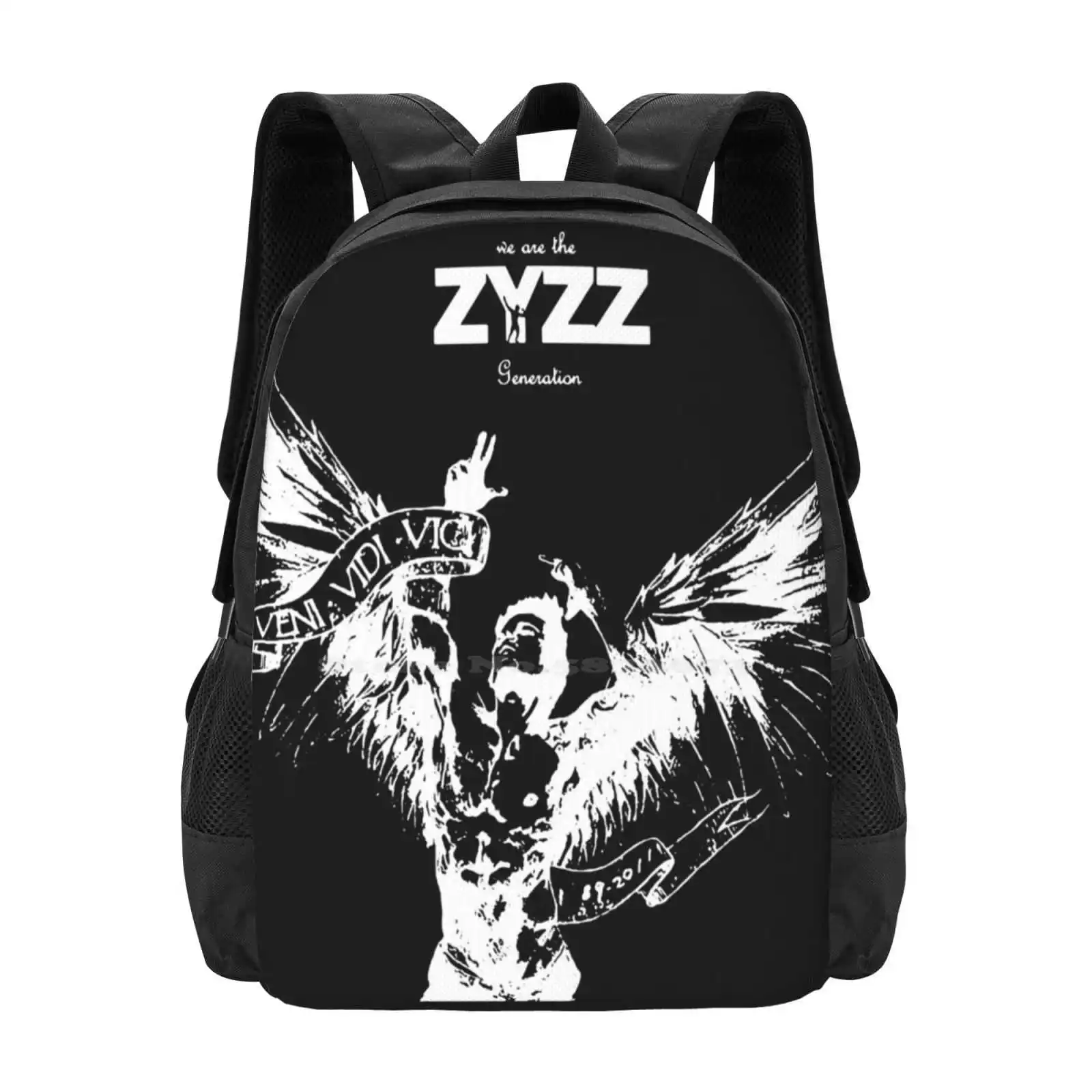 Zyzz Pose Hot Sale Schoolbag Backpack Fashion Bags Fuark Lifting Zyzz Pose Gym Workout Gains We Are All Gonna Make It Come At