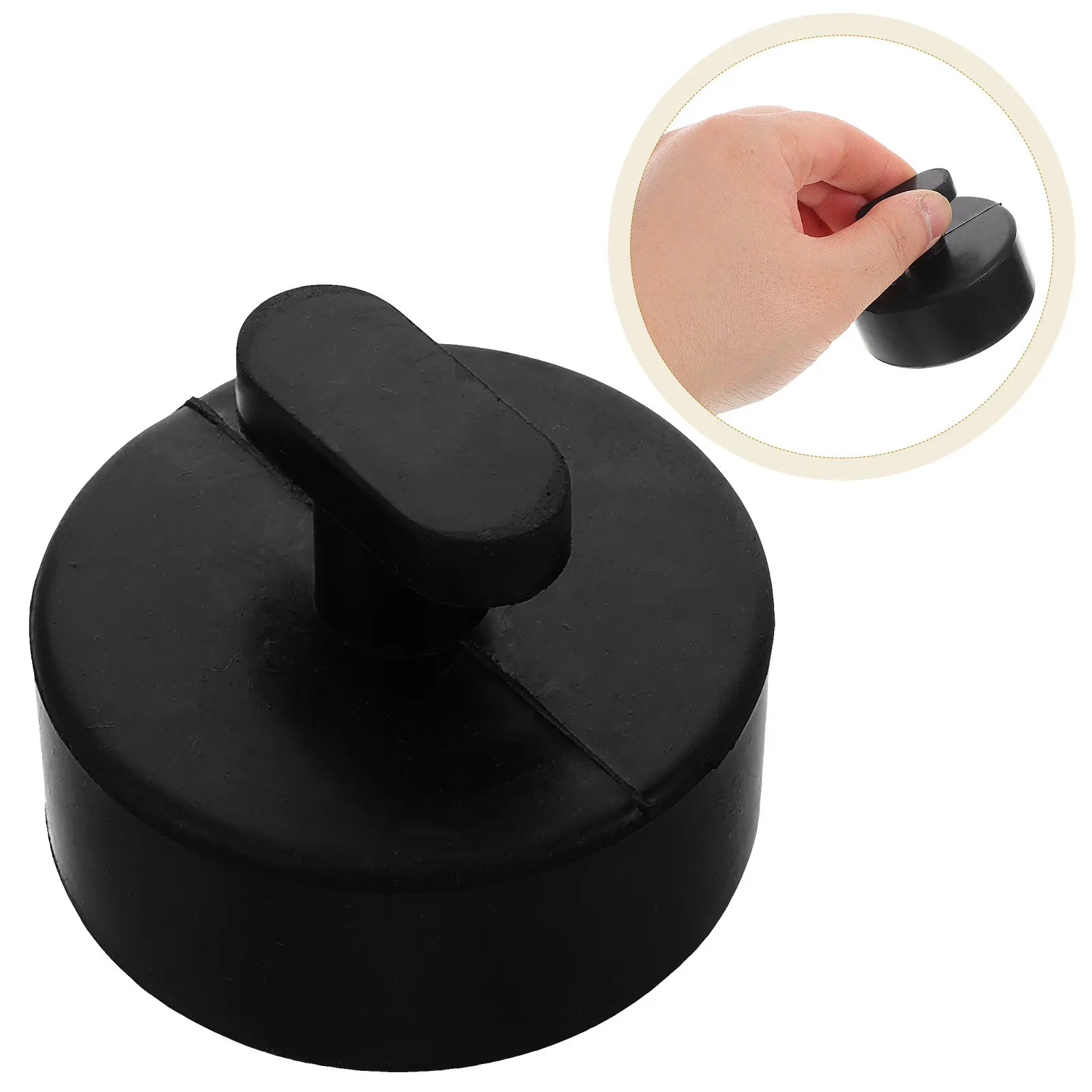 

Multi Function Rubber Jack Lift Pucks Sturdy Construction for Jacking Lifting Applications Protects Chassis and Suspension
