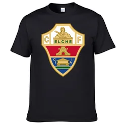 New Elche Cf T-shirt 100% Cooton Men Shirt