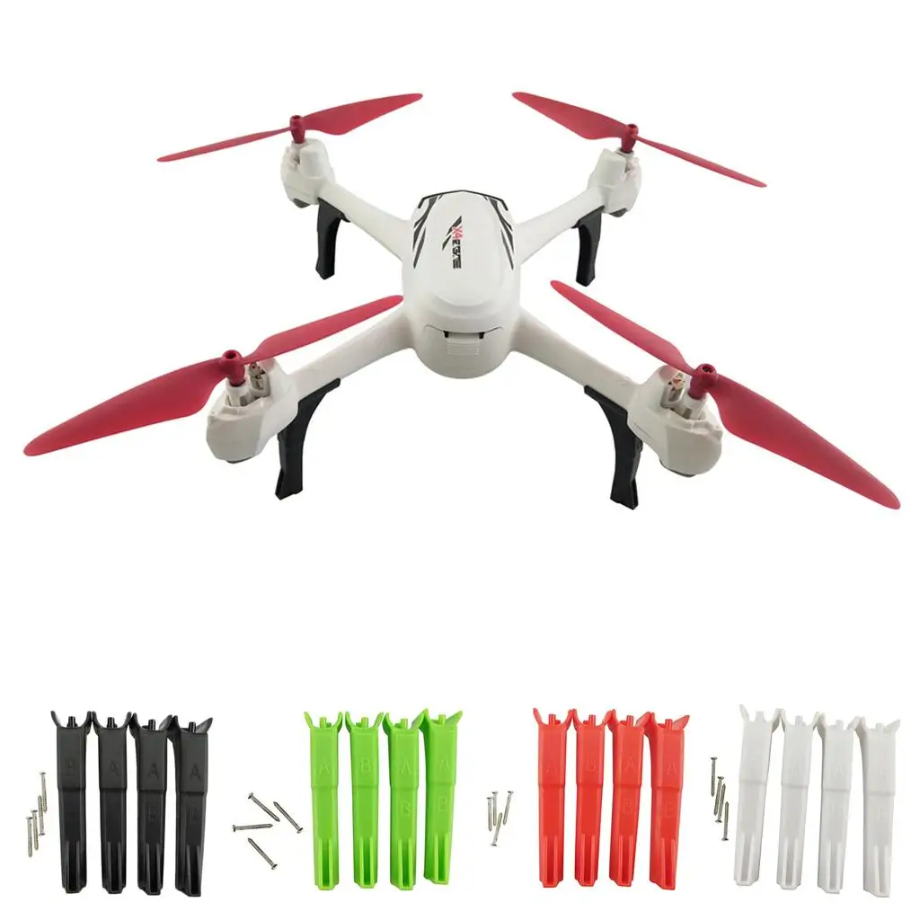 Высококачественный пластиковый комплект шасси для дронов Hubsan X4 H502S H502E и аксессуары для радиоуправляемых самолетов