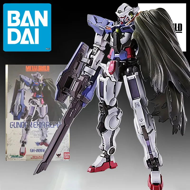 

Bandai Original METAL BUILD Gundam Exia Repair 180mm Anime Action Figures Toys for Christmas Gift Collectible Model Ornaments