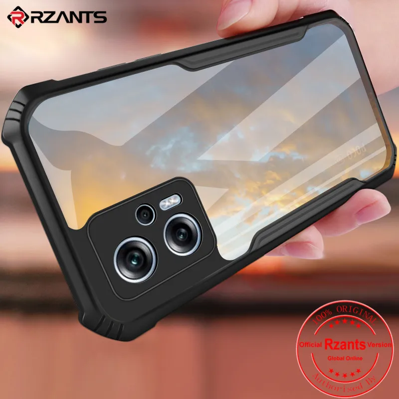 Rzants For Xiaomi Poco X4 GT Case Hard Air Bag Protection Slim Clear Cover