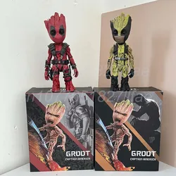 Guardiani della galassia Treeman Groot Cos Wolverine Deadpool Action Figure Model Toys Joint mobile Birthday Gift Room Decor