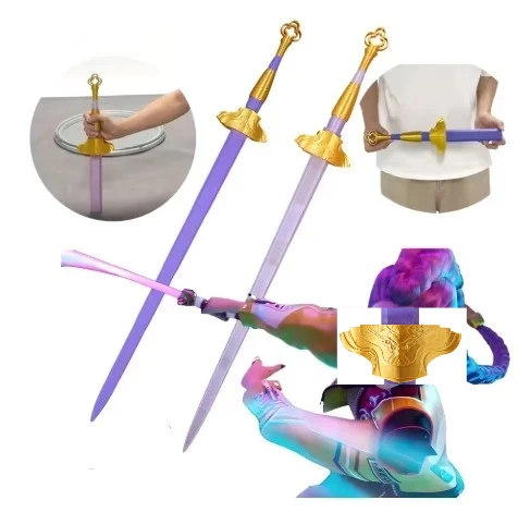 

Rumi Sword emon Hunter Of Kpop Cosplay Sword Prop Styles Disfraz Disguise Costume Accessories Women Halloween Dress-up Props