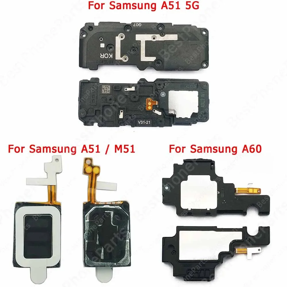 For Samsung Galaxy A52 A60 A40 A41 A42 A50 A50s A51 5G Loudspeaker Buzzer Ringer Loud Speaker Sound Module Replacement