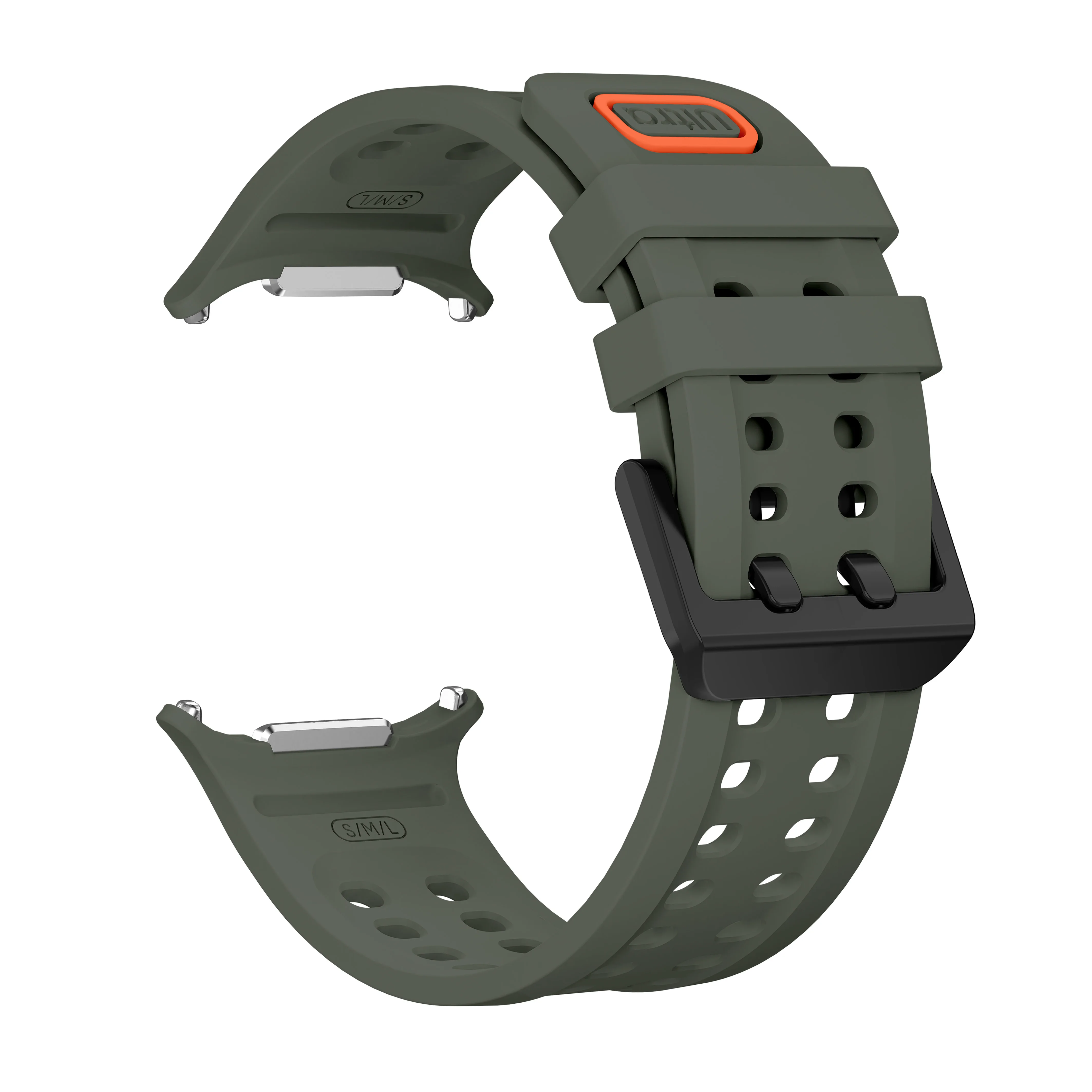 Für Samsung Galaxy Watch Ultra 2 Armband 47mm Sport Ersatz-Armband Correa Galaxy Watch 2026 Ultra Original 1:1 Silikonband