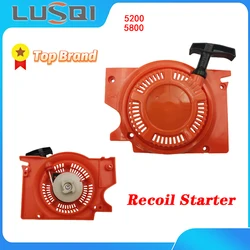 LUSQI Chain Saw Recoil Starter Petrol Chainsaw Engine Repair Parts For Chinese 5200 5800 series Chainsaw