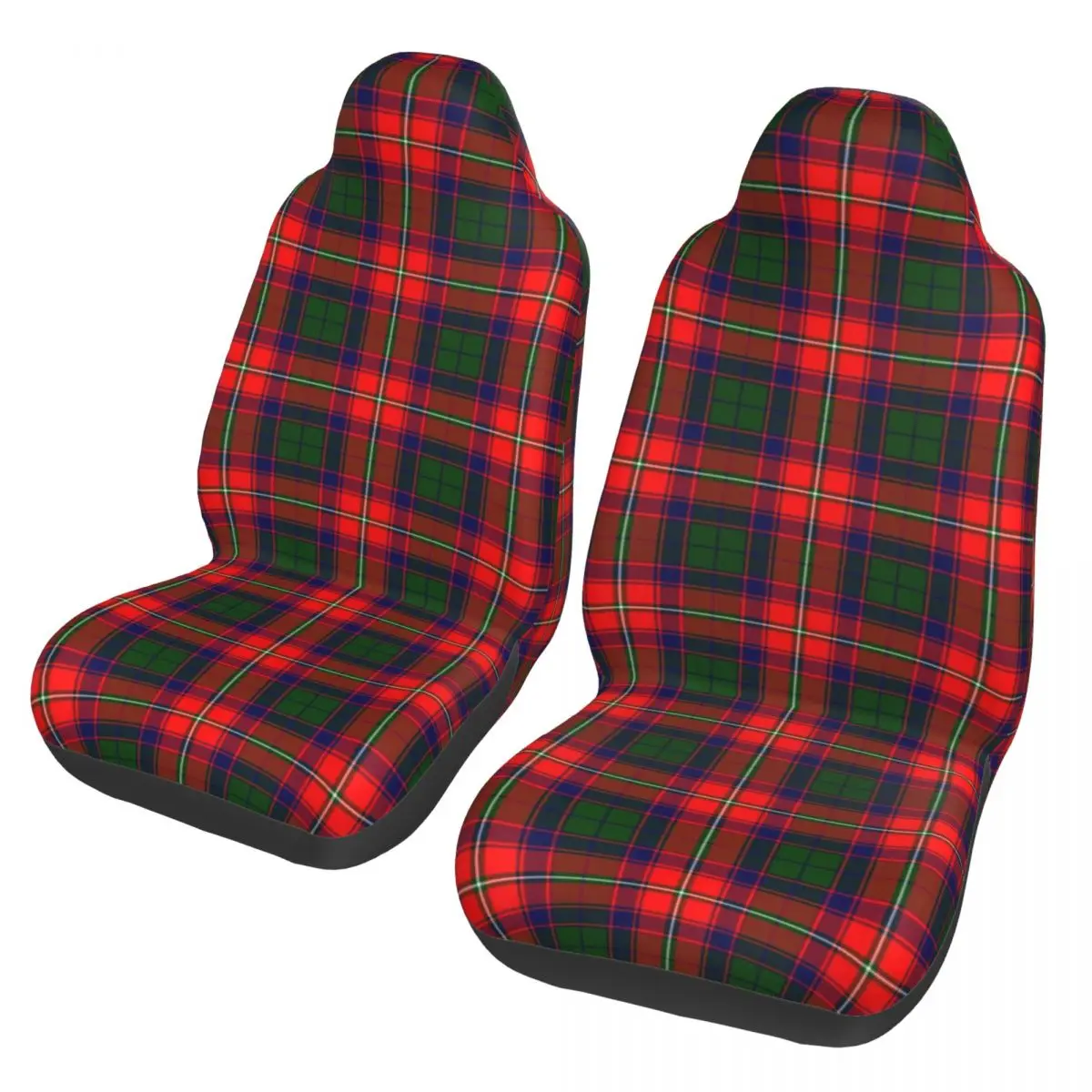 

Roxburgh District Tartan 2 Front Car Seat Covers for Cars Auto SUV Universal Protector Accessories