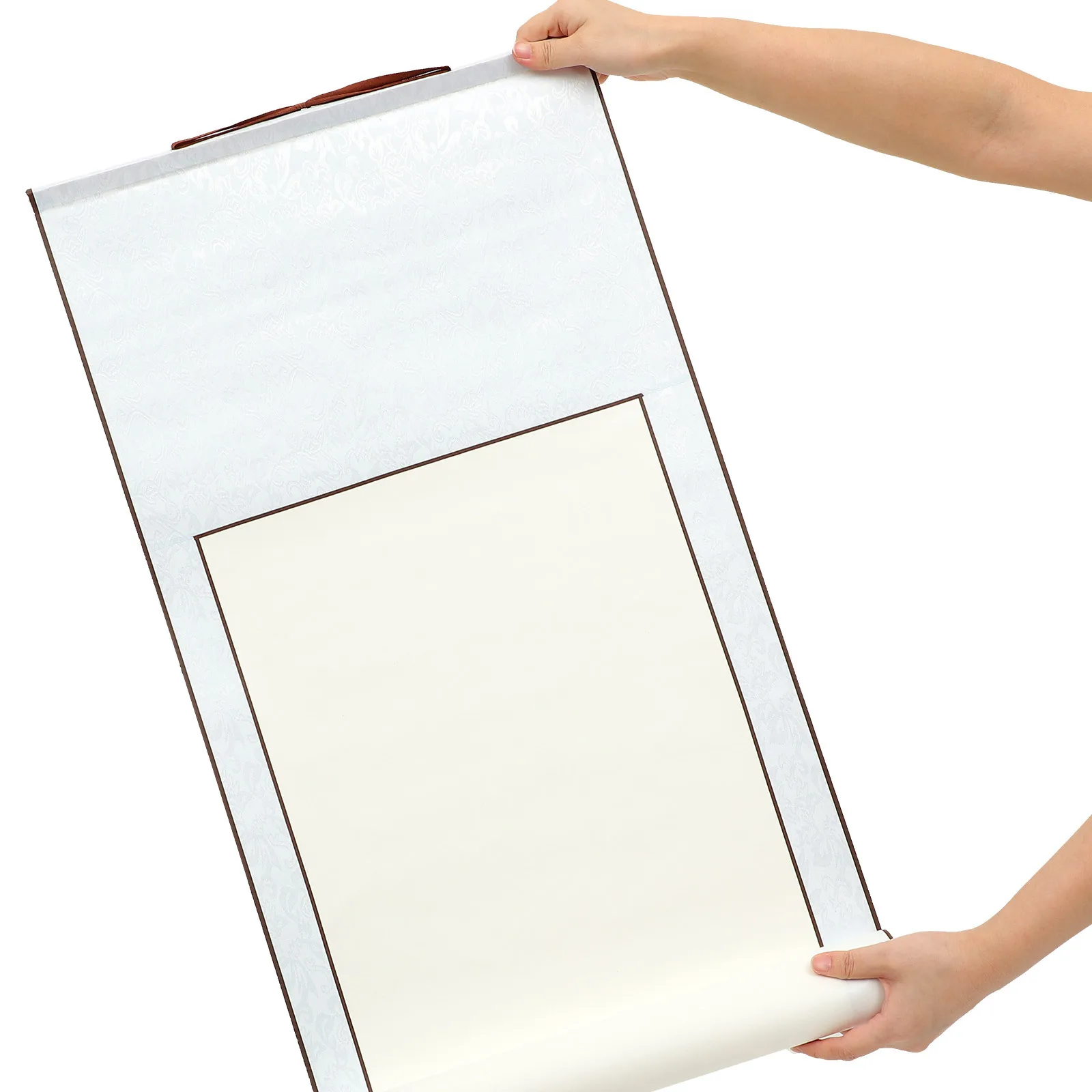 

1pc Blank Hanging Scroll Paper Chinese Xuan For Calligraphy Painting Drawing Practice Diy Art Wall Decor Mounting Supply