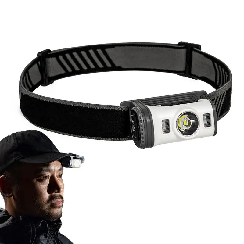 

Rechargeable LED Headlamp 360 Rotation Waterproof Rechargeable Flashlight Headlight 8 Light Modes Bright Headlight Flashlights