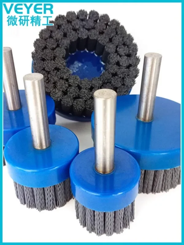 Deburring brush  disc  silicon carbide  flat end face  polishing   DuPont wire surface deburring