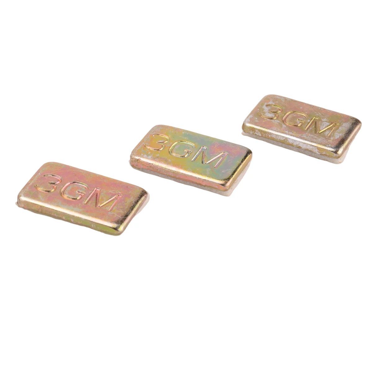 6 Sets of Ceiling Fan Blade Balancing Kit Fan Weight Balancing Kit Include Self-Adhesive Metal 5G Weight and 3G Weight