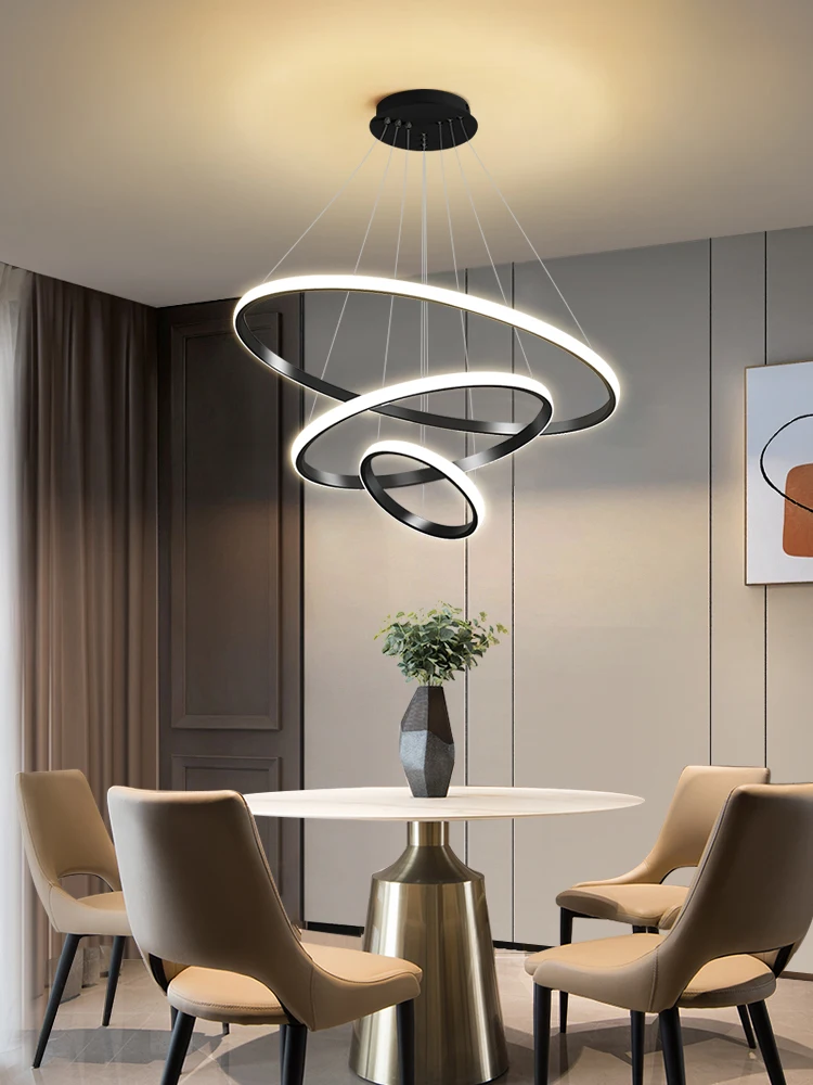 Modern Led Pendant Lighting For Dining Lamps Luxury Design And Hanging Lights For Ceiling Living Room Lustre Chandelier Fixture