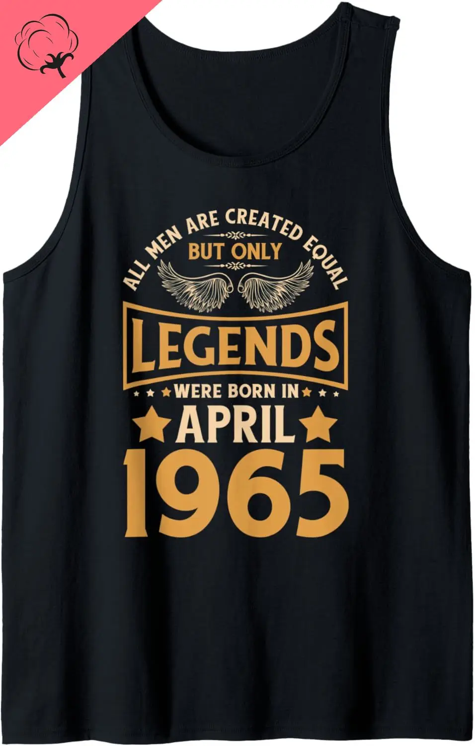 

Birthday Legends Were Born in 1965 Tank Top Fashionable Sleeveless Summer Top Summer Funny Clothes