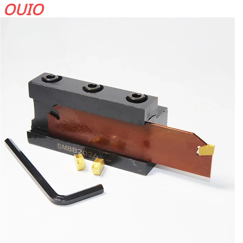 OUIO SPB226 SPB326 SPB332 SPB432 SMBB2026 SMBB2526 SMBB2532 Grooving Cut-Off Cutter Holder SP300 200 NC3030 Lathe Turning Tool