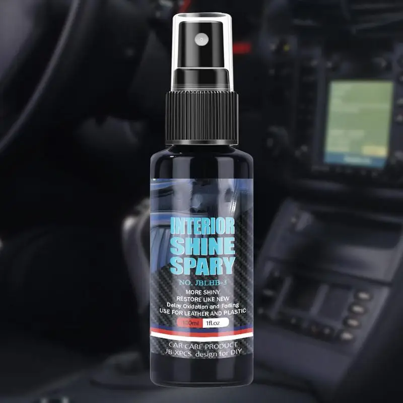 Car Leather Restorer Coating Refurbishment Spray For Auto Interior Fast And Effective Vehicle Interior Maintenance Tool For