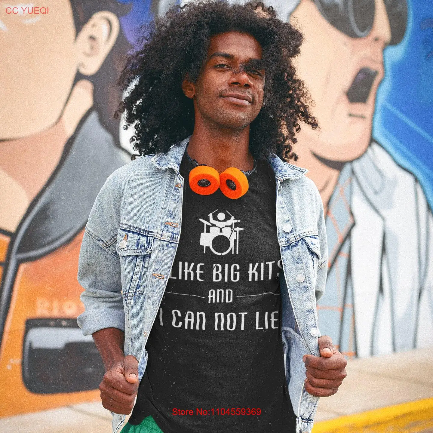 I Like Big Kits And Can Not Lie Funny Drummer T Shirt Drumming for Musicians Music Lover long or short sleeves