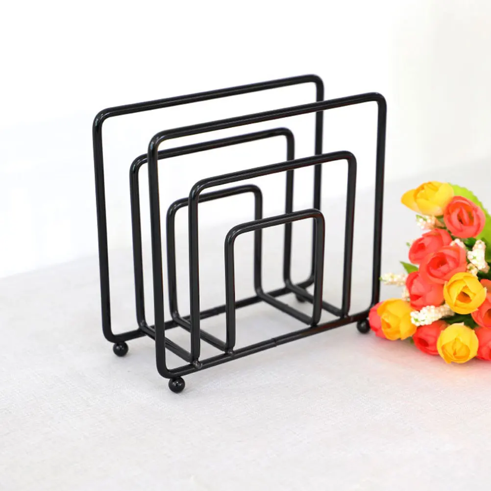 

Iron Square Holder Table Paper Paper Napkin Holder Towel St Black Metal Dining Vintage Style Home Kitchen Storage