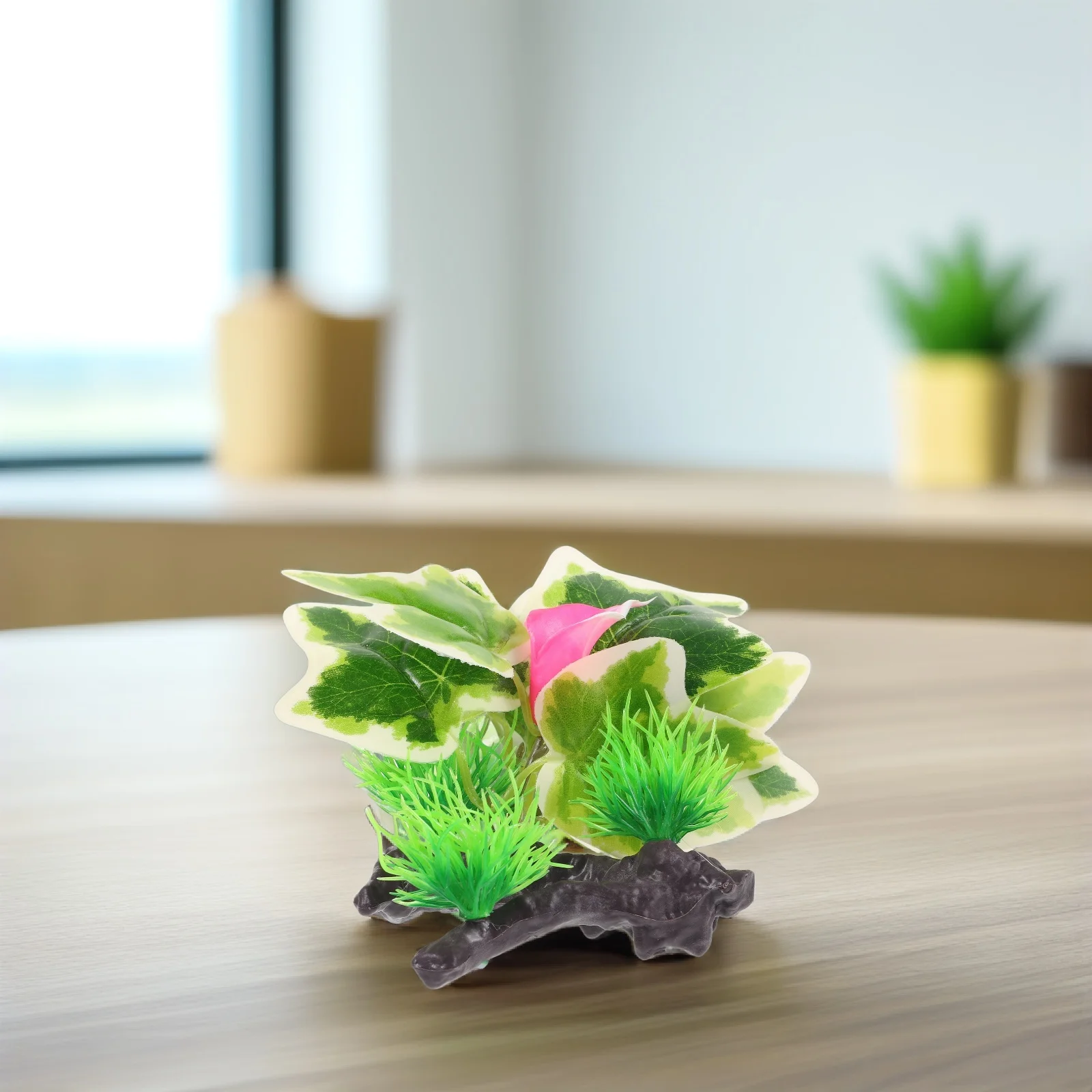 

Lifelike Artificial Plants Aquarium Decoration Realistic Simulated Water Grass Fake Plant Decor For Small Aquariums Stable