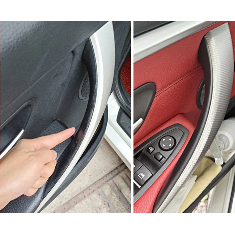 

Car Interior Door Handles For BMW F30 F31 F32 F34 F36 F80 F82 3 4 Series 3GT M3/4 ABS Interior Door Handle Pull Protective Cover