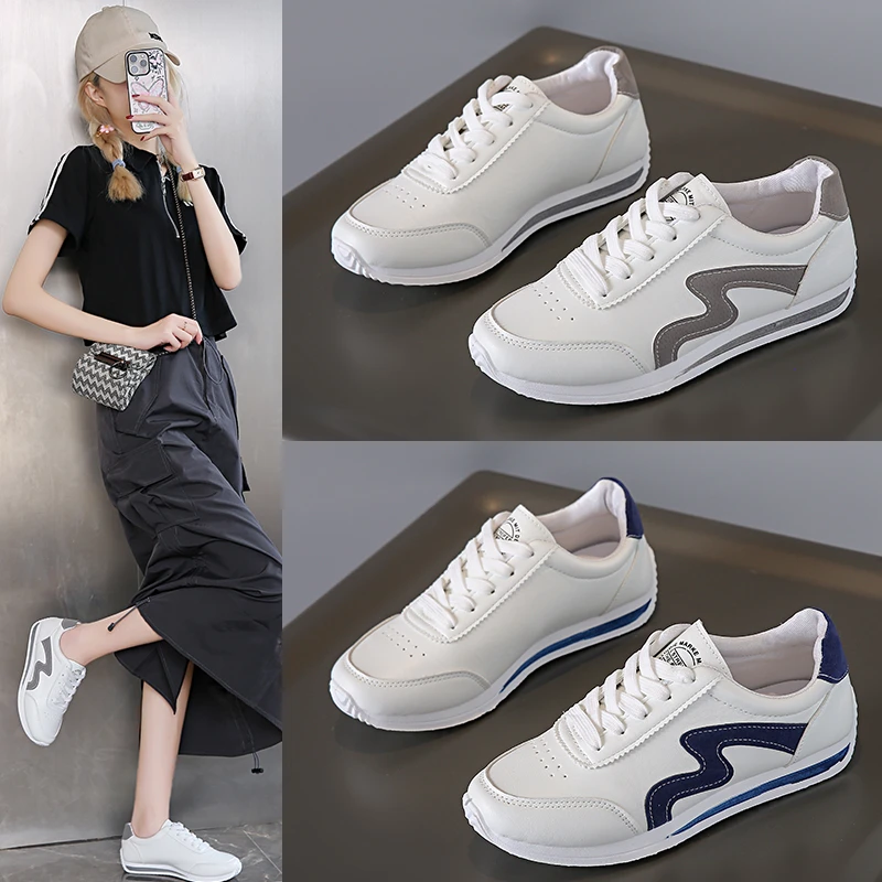 2024 New Low-top Small White Shoes Casual Forrest Gump Shoes with Students Women\'s Shoes Flat Shoes Fashion Sports Shoes