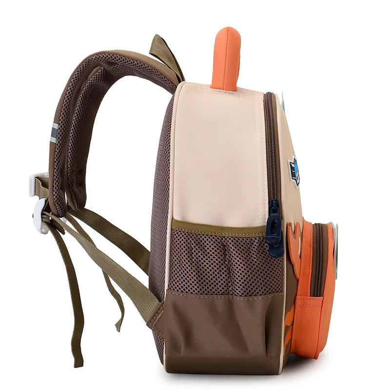 2025年漫画かわいいナイロンカニ子供用バッグ男の子と女の子用、大型クラスベビーナイロン子供用超軽量バックパック