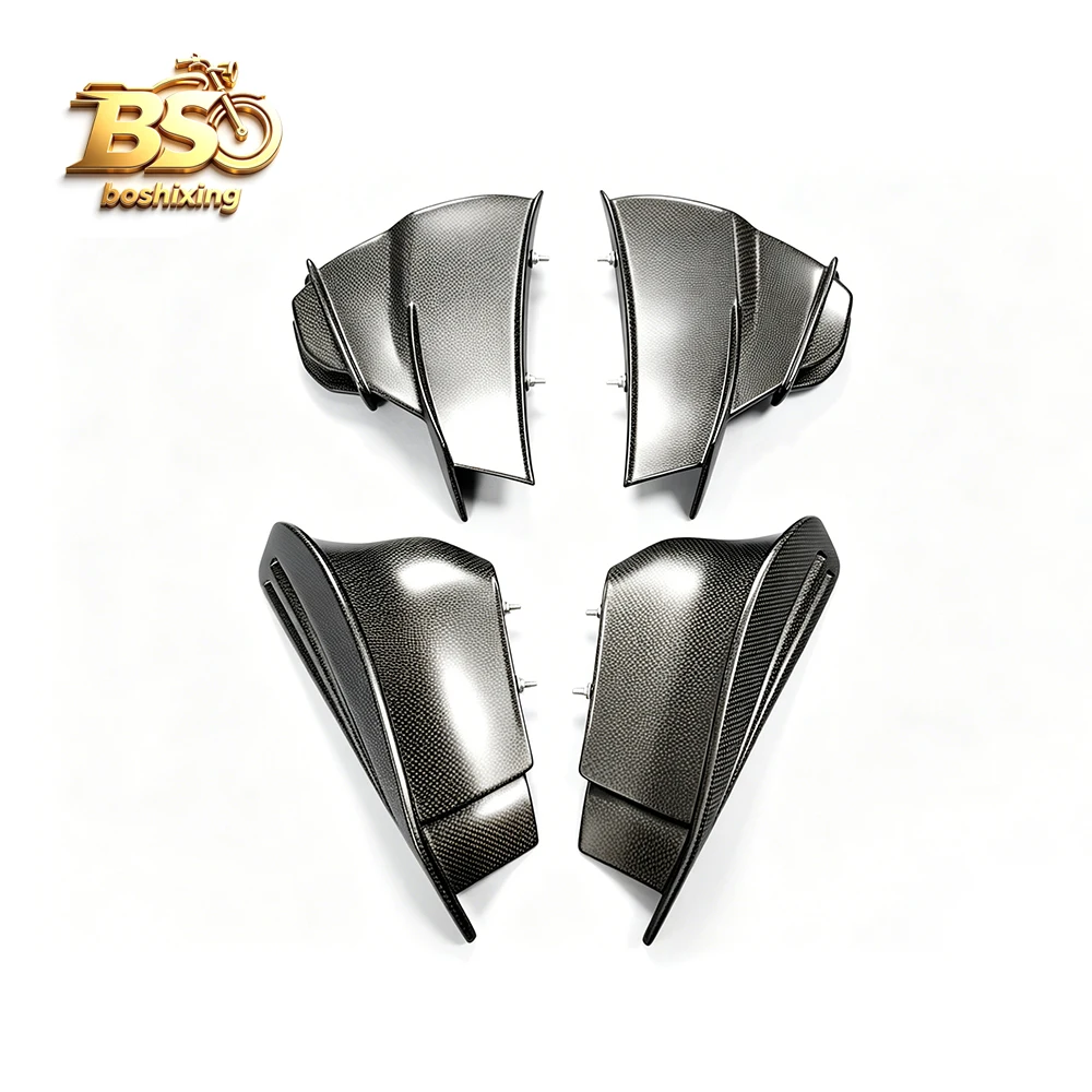 For Ducati Panigale V4/V4S 2019-2025 Motorcycle Modification Parts 3K Carbon Fiber Fixed Wing Side Winglets