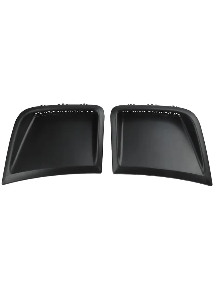 

Car Exterior Upgrade Front Bumper Vent Bumper Trim Cover Car Air Vent Protection Trim ABS Plastic Construction