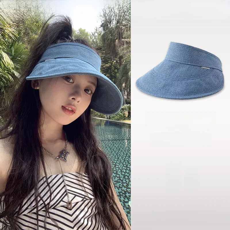 januaryrx-women's-waed-denim-emp-top-hat-foldable-uv-protection-sun-hat-large-brim-casual-sle-for-spring-summer-travel