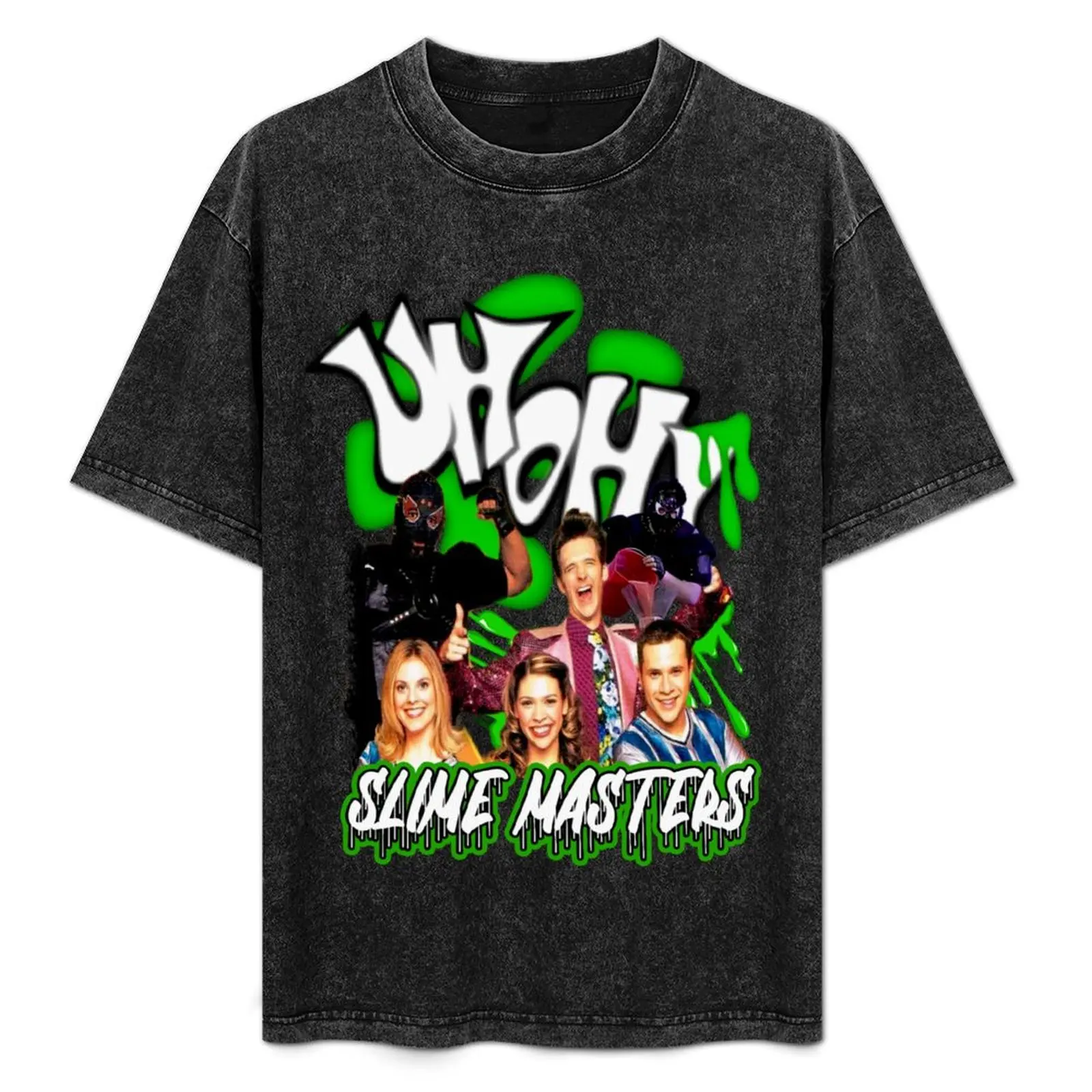

Uh-Oh T-Shirt Non-Shrink Basic Cotton T-Shirt