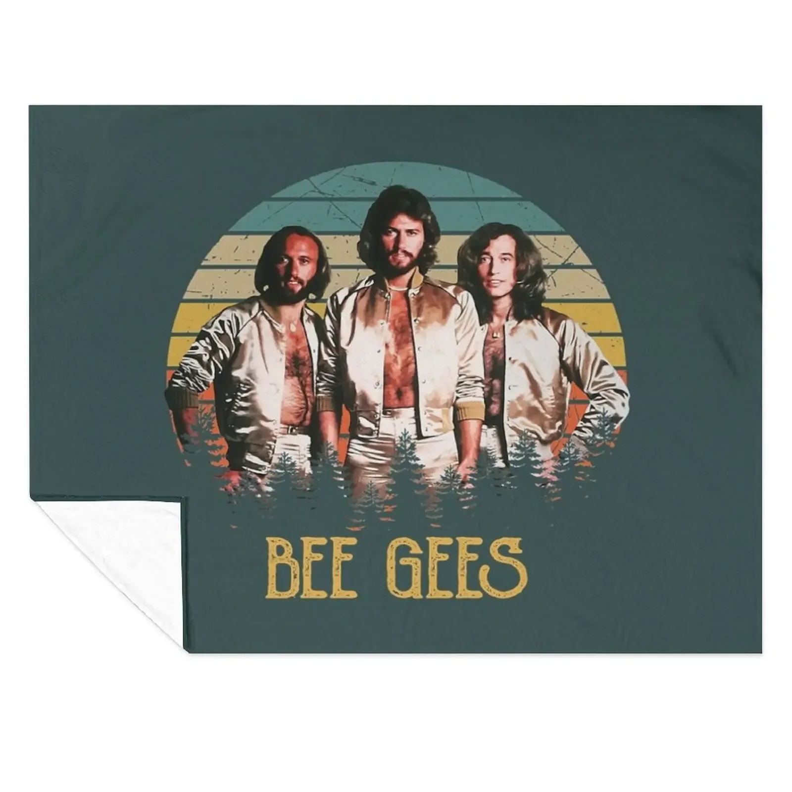 

Vintage Live Andy Bee Gees Band 80s Gift Men Women Throw Blanket warm winter Hair blankets ands for babies Blankets