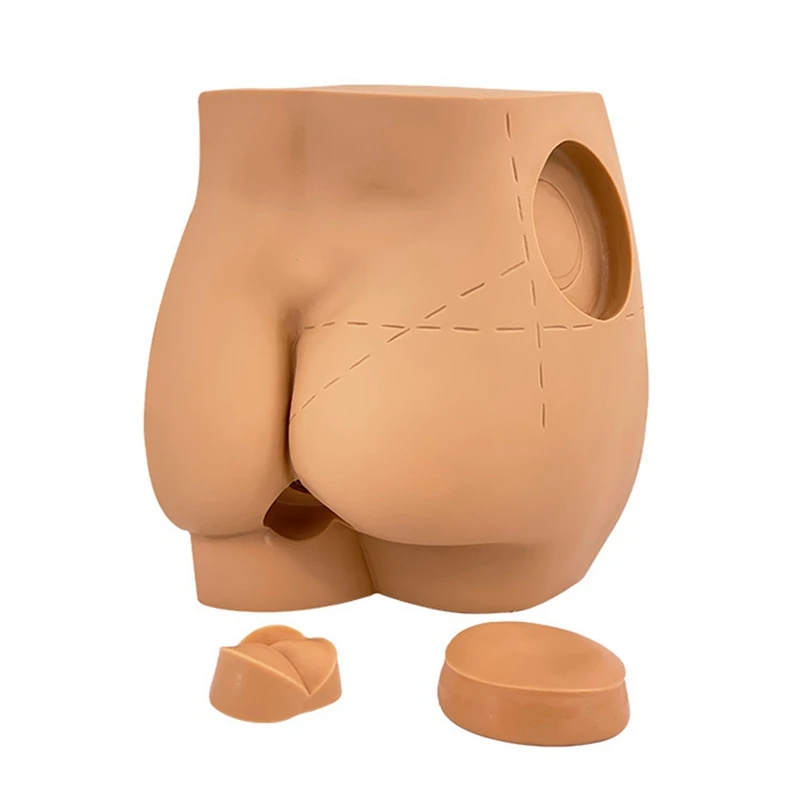 Hip Joint Injection Intramuscular Simulator, Modelo anatômico, Nádegas Care, Punção Ensino Recursos